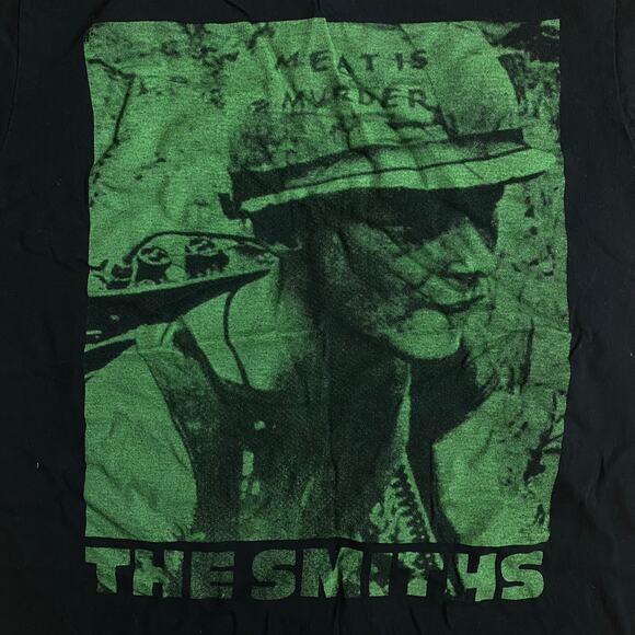 The Smiths Meat is Murder Band Shirt Morrissey Medium Indie Rock - Picture 2 of 2